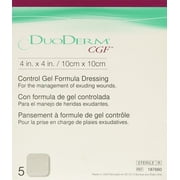 CGF Hydrocolloid Dressing 4 in. x 4 in. (Box of 5) Convatec 187660 Duoderm