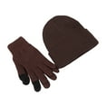 thumbnail image 2 of LShunze Winter Warm Beanie Hat Touchscreen Gloves Set, Soft Skull Cap Gloves Set for Men and Women with Warm Knit Fleece Lined, 2 of 7