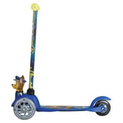 Paw Patrol Chase Ride-N-Glide Buddies 3D Toddler 3-Wheel Kick Scooter for Boys and Girls Ages 3 and Up, Blue