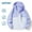 🔥 Purple_New, variant on Gifts Color Block Ice Silk Hooded Sunscreen Jacket with Zipper Design, Breathable Anti UV Fitted Coat, Outdoor Sports and Fishing Outfit for Men and Women In Summer Purple XL