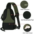 thumbnail image 4 of Mosiso Camera Sling Backpack Bag for DSLR/SLR/Mirrorless Cameras (Canon Nikon Sony Pentax) Waterproof Camera Video Backpack for Photographer, Army Green, 4 of 6