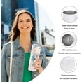 thumbnail image 3 of Gemini June Birthday Gifts for Women - 20oz Skinny Stainless Steel Tumbler, Astrology Decor Gifts，Reusable Stainless Steel Water Bottle for Hot & Cold Drinks Tea Cup Iced Coffee Travel Mug, 3 of 7