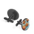 thumbnail image 2 of Basketball Elegant Mens Cufflinks for Formal Attire Made of Stainless Steel Ideal for Special Occasions, 2 of 6