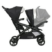 Baby Trend Sit N Stand Double Stroller with EZ-Lift Car Seat (2 Pack), Khaki