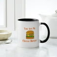thumbnail image 4 of CafePress - Cheese Burger Mug - 11 oz Ceramic Mug - Novelty Coffee Tea Cup, 4 of 4
