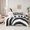 White Black, variant on jejeloiu Brow White Cowhide 7-Piece Twin Bedding Sets,Rustic Cattle Hide Bedding Comforter Set,Country Farmhouse Lodge Sheet Sets For Adult,Luxury Bedroom Decor Reversible