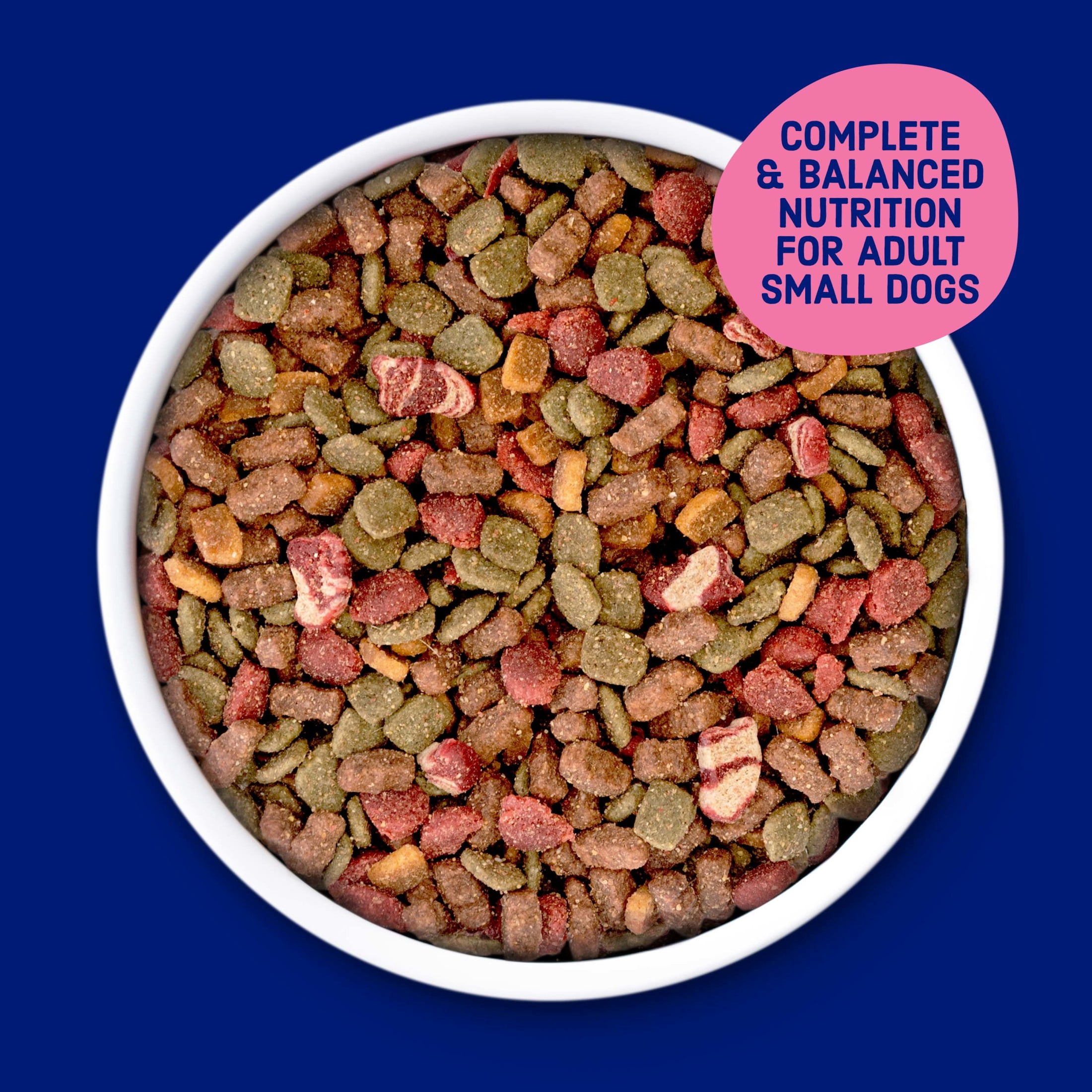 (4 pack) Kibbles 'n Bits Bistro Mini Bits Small Breed Dry Dog Food Beef & Apple Flavor, 3.5 lb. Bag