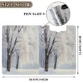 thumbnail image 4 of A4 Double Clip File Folder Binder Clipboards Waterproof Durable Foldable Folder Suitable for Office and Family Winter Tree View, 4 of 9