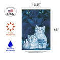 thumbnail image 2 of Toland Home Garden Wishing Cats Kittens Cat Flag Double Sided 12x18 Inch, 2 of 5
