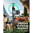thumbnail image 5 of URRU Watering Timers,Outdoor Garden Hose Faucet Timers, Programmable Water Sprinkler Timer with Rain Delay/Manual/Automatic Drip Irrigation and Lawn Watering System for Yard, 1 Outlet, 5 of 8