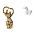 thumbnail image 1 of Figura De Pareja De Porcelana, Estatua De Caballo, Escultura Para Amantes, Adorno Decorativo De Animal Para Aniversario, Novia, Familia, Hombre, Sala De Estar, Oficina, Interior, Armario,, 1 of 8