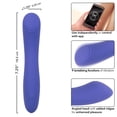 thumbnail image 3 of CalExotics Connect Contoured "G" G-Spot Vibrator with App Compatible Control, Purple, 3 of 11