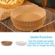 thumbnail image 3 of Paquete de 30 bandejas de cocina para freidora de aire, platos de cocina multifuncionales de alta temperatura, forros de vapor redondos, cocina, Herramientas y accesorios para hornear Blanco Ounissouiy HA065656-02, 3 of 6