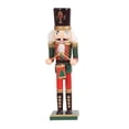 thumbnail image 1 of Cascanueces de Navidad de Artesanías de Juguete para Decoración de pequeña sa de TV de Escritorio estilo 1 Baoblaze marioneta soldado cascanueces, 1 of 6