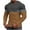 Brown Mens Shirts, variant on Big and Tall Gym Shirts for Men Long Sleeve Graphic Shirts Compression Fit Stretchy Waffle Knit Workout Tops