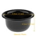 thumbnail image 2 of Taza de Plástico Negro de Afeitar Afeitado Jabón Bol para Hombres Barberos + Cepillo de Afeitar Limpieza Facial de Cuello cabellero Barba Salvador Set de cepillo de afeitar, 2 of 10