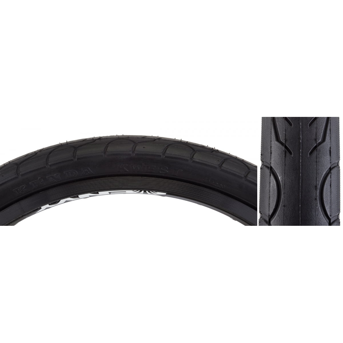 Pneu Kenda Kwest Haute Pression – 20 X 1,5 – Tringle Acier Noir – Neuf