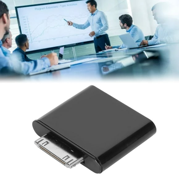30 Pin Adapter, Wireless Sound Dongle with 5.0 Plug and Play, for TV Speakers Headphones Home Classroom Conference