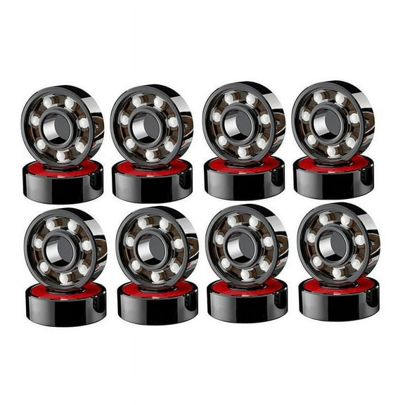 16 Pcs Ceramic Bearings High Speed Wear for Skate Skateboard Wheel