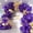 Purple and Gold, variant on Boho Dusty Pink Balloon Arch Garland Kit 153pcs, Double Stuffed White Pearl Balloon Blush Neutral Pink Balloons Arch Kit for Birthday Wedding Bridal Baby Shower Gender Reveal Party Decoration