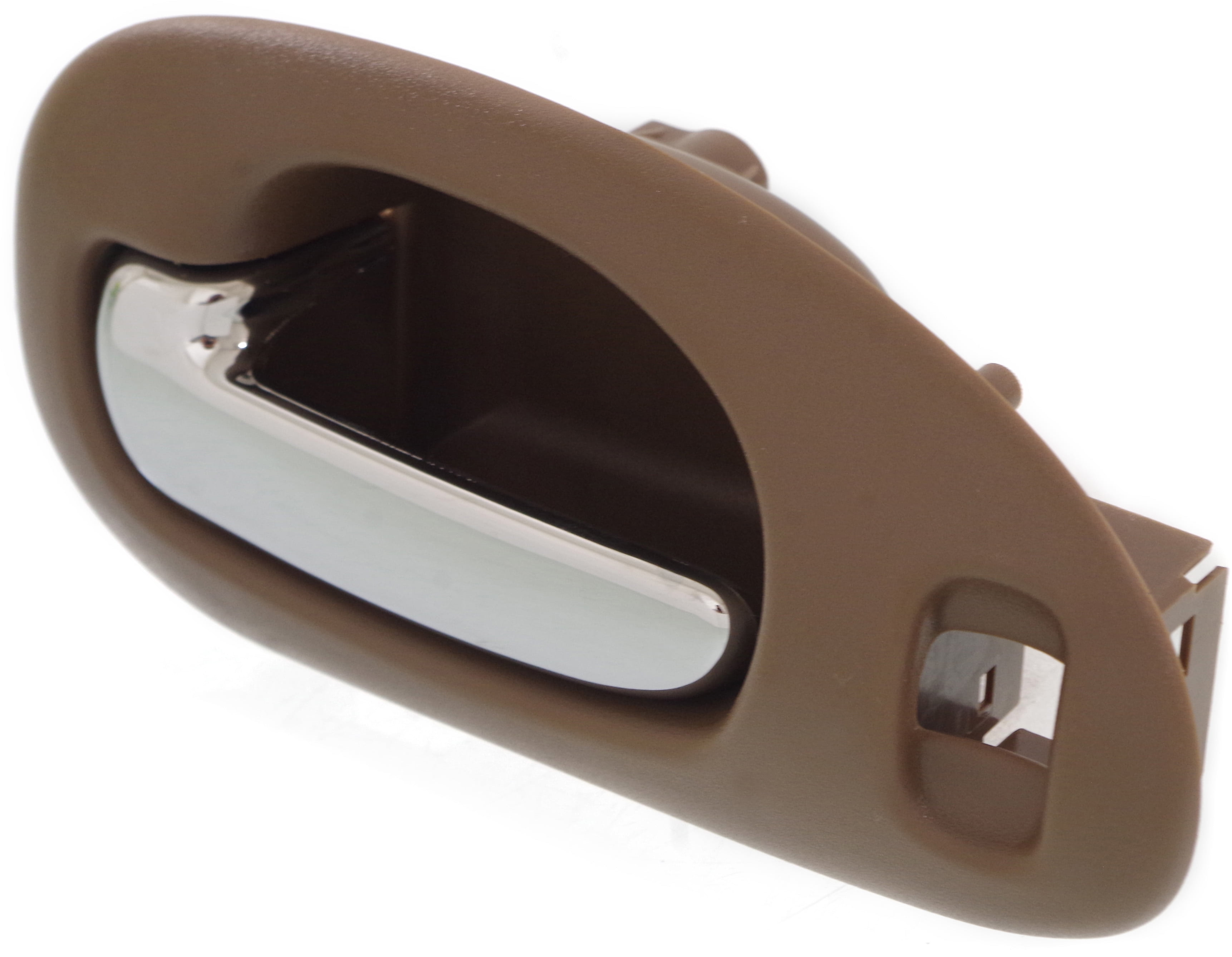 Interior Door Handle Compatible with 1998-2004 Chrysler Concorde 1999-2004 300M Front, Left Driver Beige bezel with chrome lever