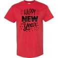 thumbnail image 3 of Inktastic Happy New Year in Hand Lettering T-Shirt, 3 of 5