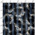 thumbnail image 2 of Soimoi Green Silk Fabric Clover Floral Fabric Prints By Yard 42 Inch Wide, 2 of 6
