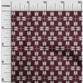 thumbnail image 1 of oneOone Georgette Viscose Fabric Arrow Sign Kasuri Print Fabric BTY 42 Inch Wide, 1 of 4