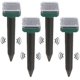 thumbnail image 1 of 4pcs Solar Snake Repellent For Outdoors,snake Repeller Ultrasonic Solar,snake Away Repellent For Outdoors, 1 of 5