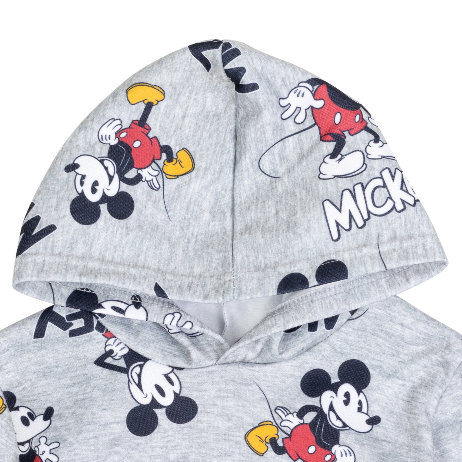 Disney Mickey Mouse Infant Baby Boys Fleece Pullover Hoodie and Pants Outfit Set Infant to Little Kid