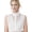 White, variant on YEKEYI Comfortable Soft Jacquard Fabric Fake Collar for Women - Detachable, Adjustable Mock Collar for Blouses, Dresses