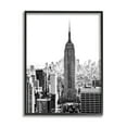 thumbnail image 2 of Stupell Industries New York Urban City Skyscrapers Downtown Skyline Photograph Gray Framed Art Print Wall Art, Design by Bill Carson Photography, 2 of 5
