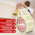 thumbnail image 4 of XFasten Clear Heavy-Duty Reinforced Filament Tape, 2" x 30 Yards, 4 of 9