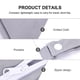 thumbnail image 3 of Diaper Bag Grey for Storage with Easy Clean and Use Feature, 3 of 5