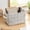 Gray, variant on Fabric Storage Basket Organizer for Home, Cotton Linen Desktop Container Box for Makeup Office Supplies Toys Accessories Sundries Storage Vanity Table Bedroom Cabinet Organization