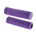 thumbnail image 3 of 2pcs Handlebar Grips Mountain Bike Rubber Non-Slip Handlebar Grip (Purple), 3 of 9