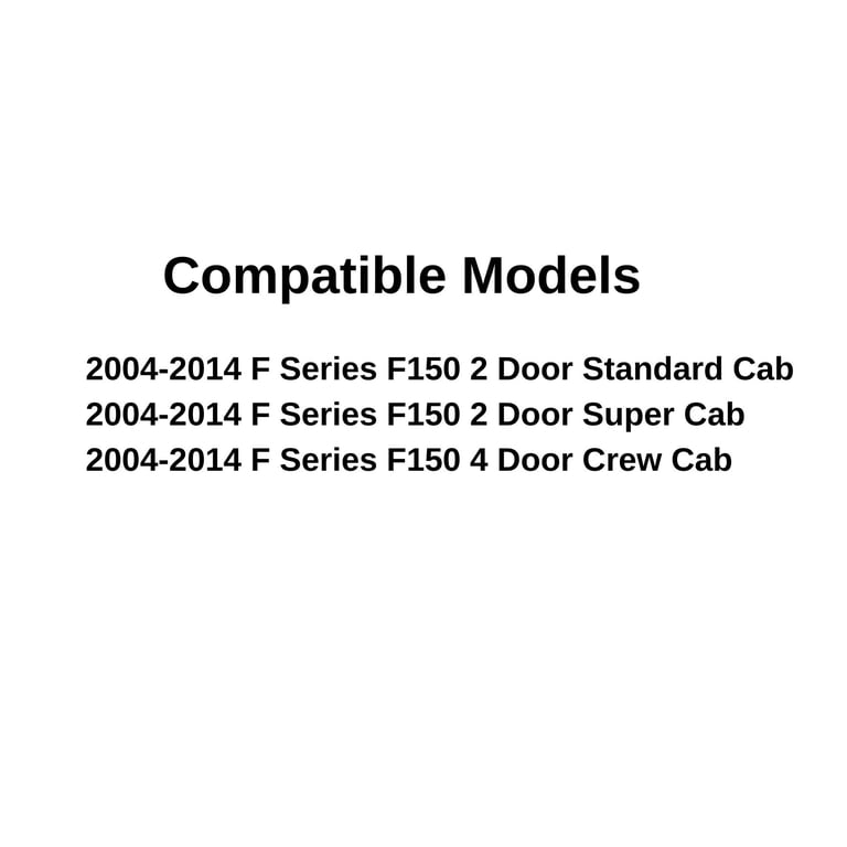 Rear Back Window Glass For Ford F150 2004-2014 – Privacy Tinted, Solar Controlled, Stationary