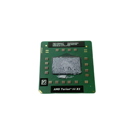 Amd Turion 64 - Refurbished AMD Turion 64 X2 TL-50 1.6GHz Socket S1 Laptop CPU TMDTL50HAX4CT