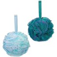 thumbnail image 1 of Esponjas de baño exfoliantes de esponja de ducha de baño de 4 piezas, esponja de ducha de baño de flores para hombres y mujeres para exfoliar, 1 of 2