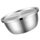 thumbnail image 4 of Stainless Steel Mixing Bowl Set for Baking, Cooking & Serving – Stackable, Easy to Clean, Multi Use Kitchen Container for Eggs, Salad & More, 4 of 4