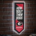thumbnail image 6 of Georgia Bulldogs LED Wall Pennant, 6 of 6