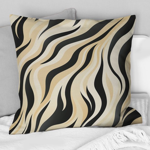 Designart "Timeless Elegance" Abstract Printed Throw Pillow