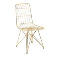 thumbnail image 1 of IMAX Chaise Larkin en Or, 1 of 1
