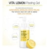 Mizon Vita Lemon Peeling Gel, Lemon Sparkling Water, Skin Tightening Moisturizing, Sparkling Water Peeling to Restore Skin Vitality, Removes Dead Skin Cells, 150g