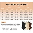 thumbnail image 4 of MISS MOLY Women's Bodysuit Tummy Control Shapewear Seamless Racerback Body Tops, 4 of 5