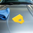 thumbnail image 4 of Raindrops 15Pcs Professional Yellow Plastic Body Filler Spreader for Car Wraps and Decal Application, 4 of 8