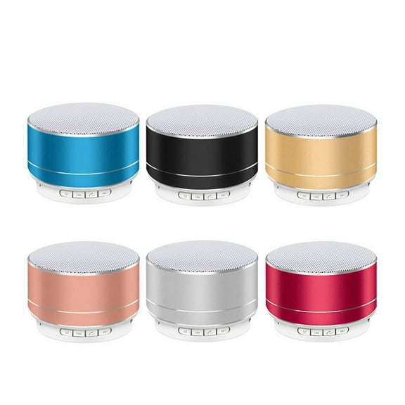 A10 Mini Bluetooth Speaker Portable Outdoor Cannon Subwoofer Sound Box Support TF Card Silver