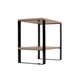 thumbnail image 3 of CASA FERRO Buró tipo industrial moderno - Acero Negro MDF color Nogal CASA FERRO Industrial, 3 of 6