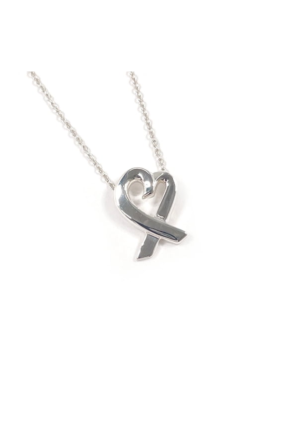 Pre-Owned TIFFANY&Co. Tiffany Loving Heart Paloma Picasso Necklace, Sterling Silver 925,...