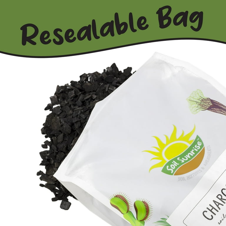 Horticultural Charcoal for Indoor Plants, Orchids, Terrariums (4